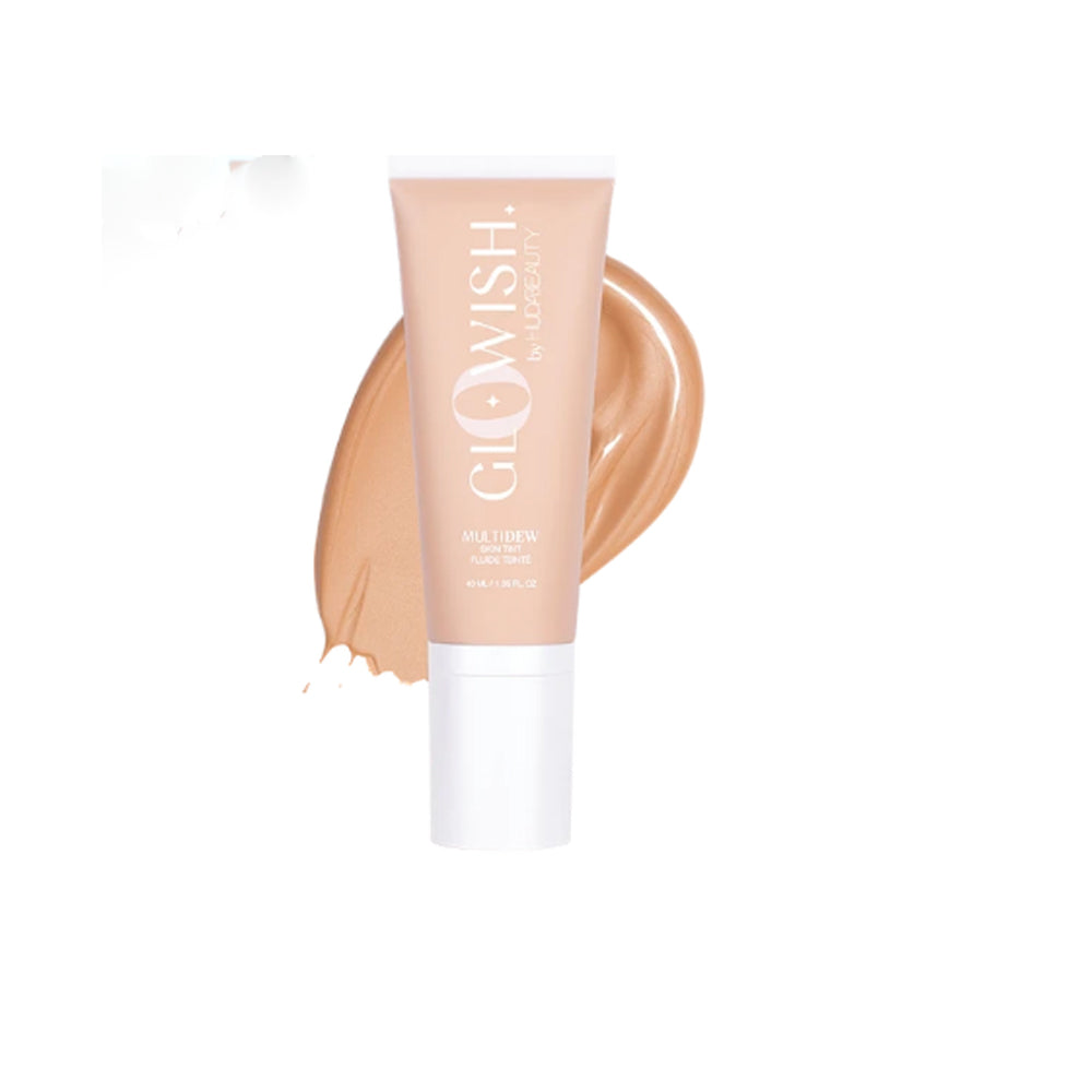 Huda Beauty  GloWish Multidew Vegan Skin Tint Foundation- 03 light