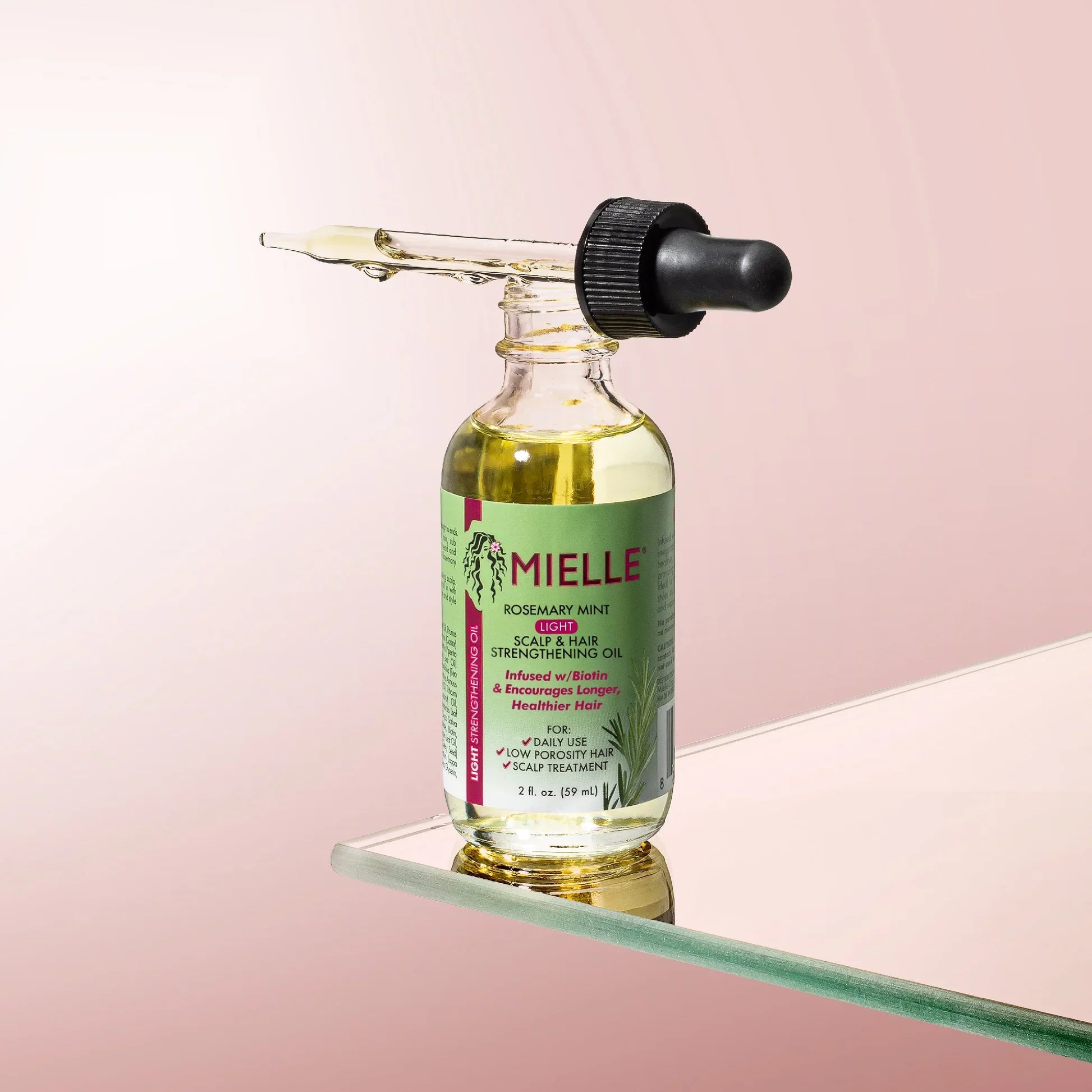 Mielle - Rosemary Mint Light Scalp & Hair Strengthening Oil 59Ml
