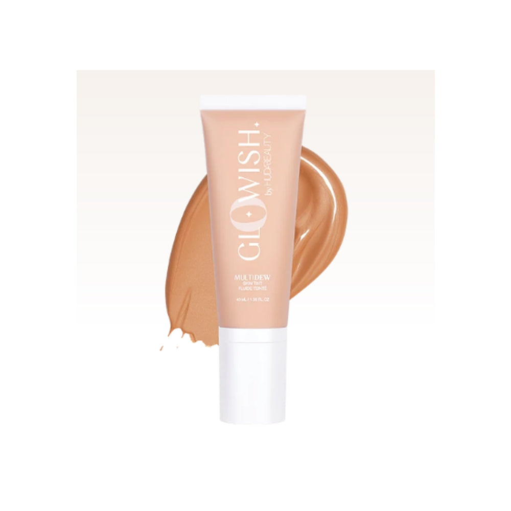 Huda Beauty  GloWish Multidew Vegan Skin Tint Foundation- 05 Medium