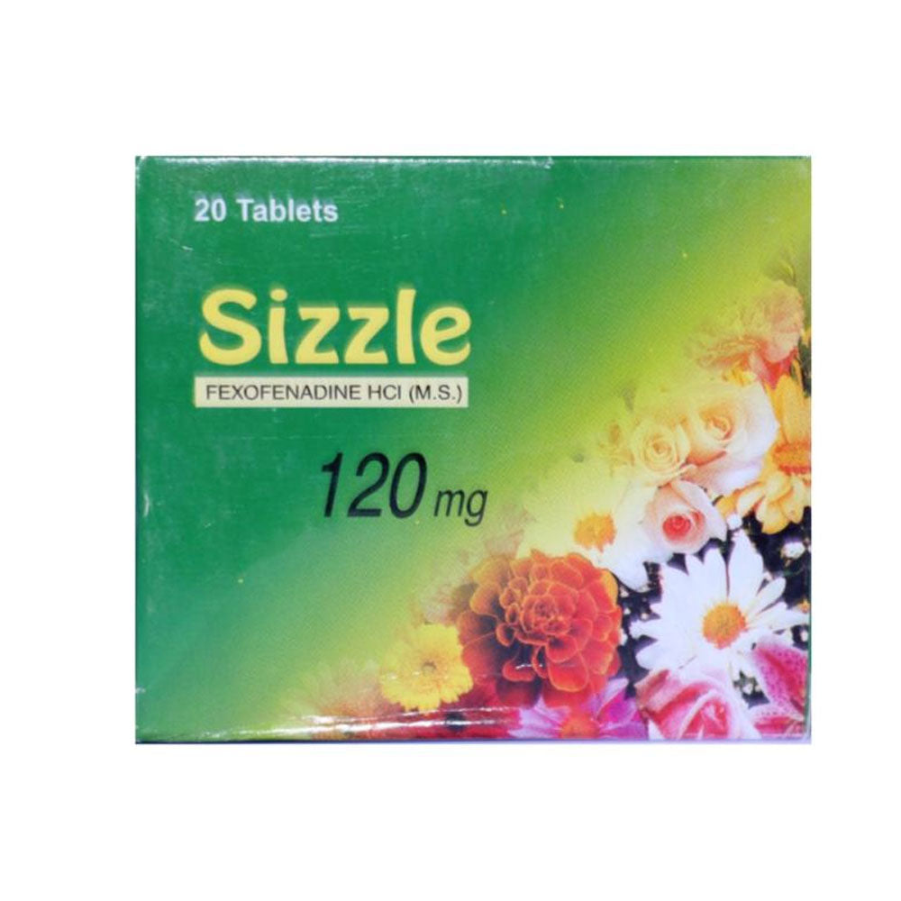 Sizzle 120mg Tab Strip