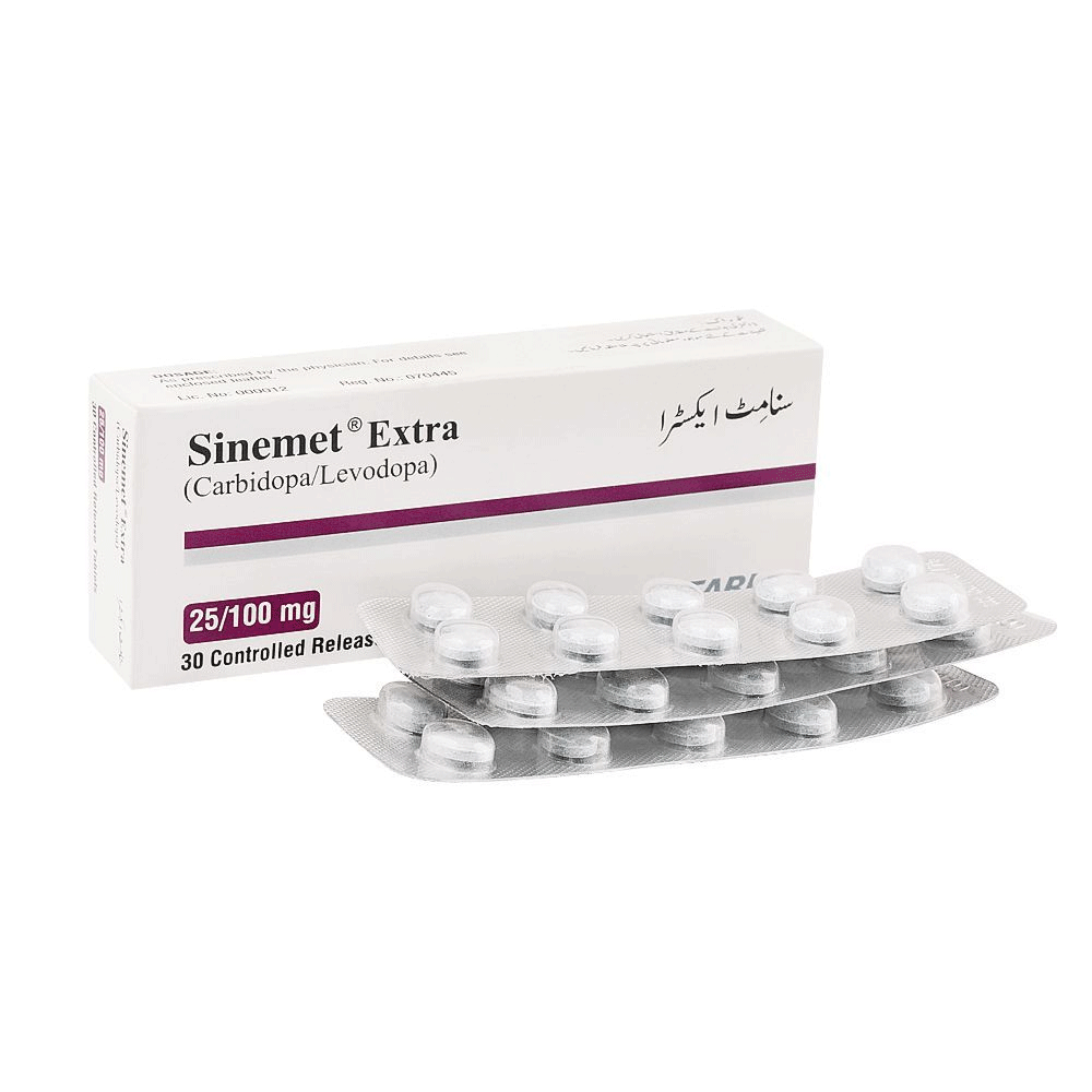Sinemet Extra Tab Strip (local)