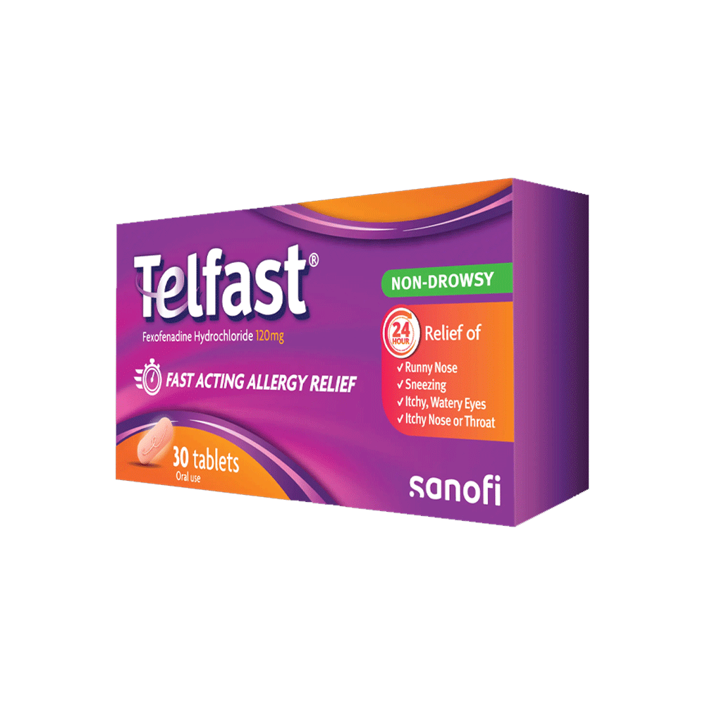 Telfast 120mg Tab 14s Box
