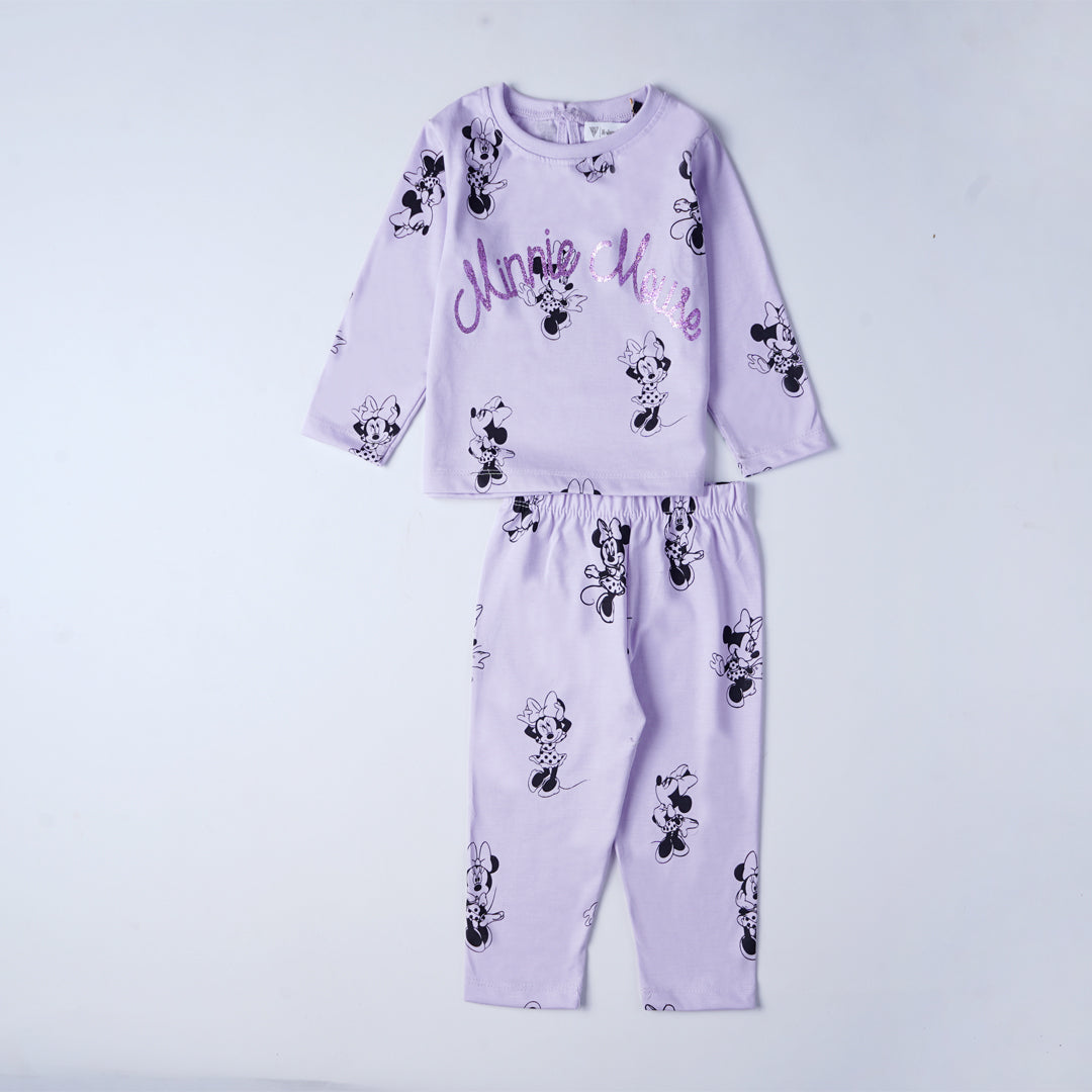 Kjunction Girls Printed Full Sleeve Suit