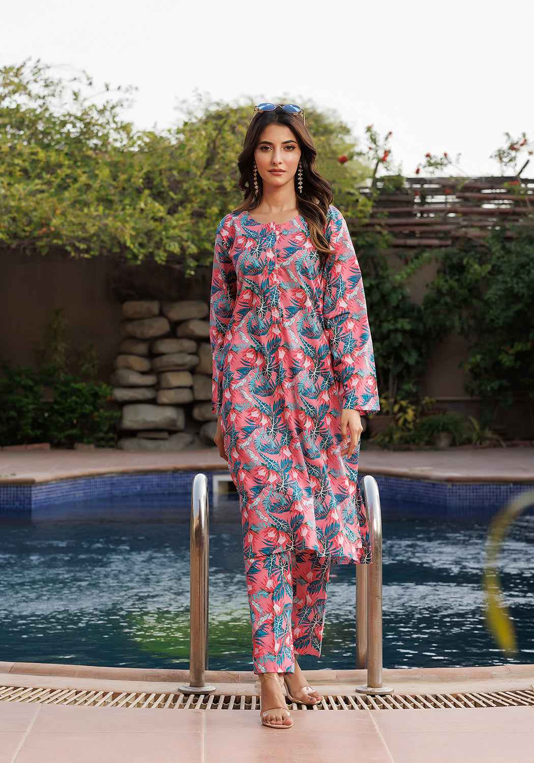 Zarasi.Pk Stitched 2 Piece Printed Lawn Collection'2025-Flamingo