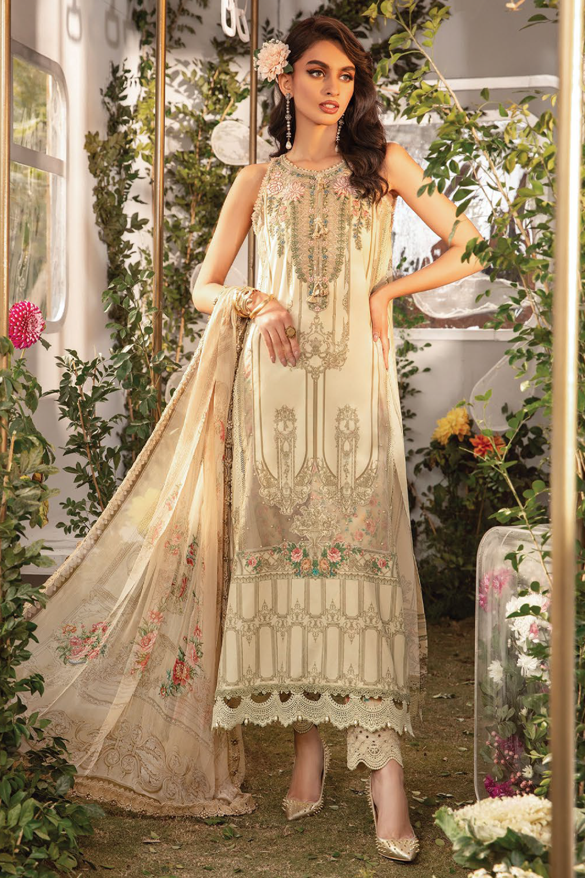 Maria b Unstitched M.Prints 22