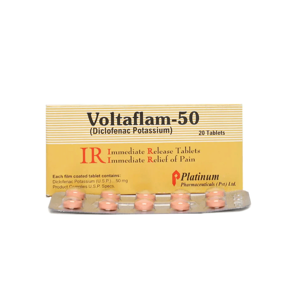 Voltaflam 50mg Strip