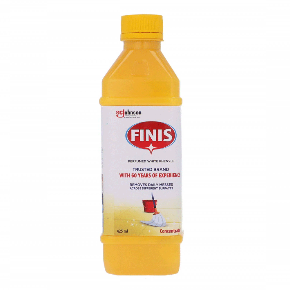 Finis Concentrated Perfumed White Phenyle 425ml - Snapcart.pk