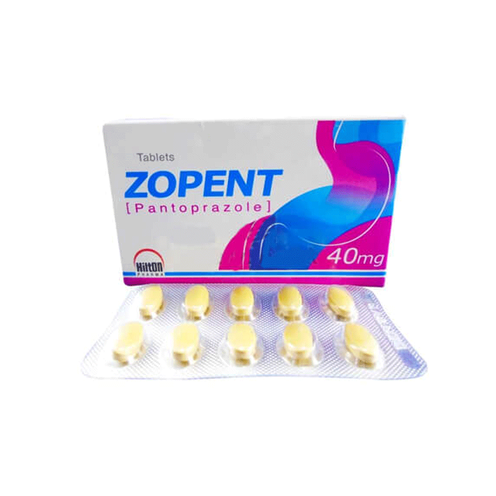 Zopent Tab 40mg Strip