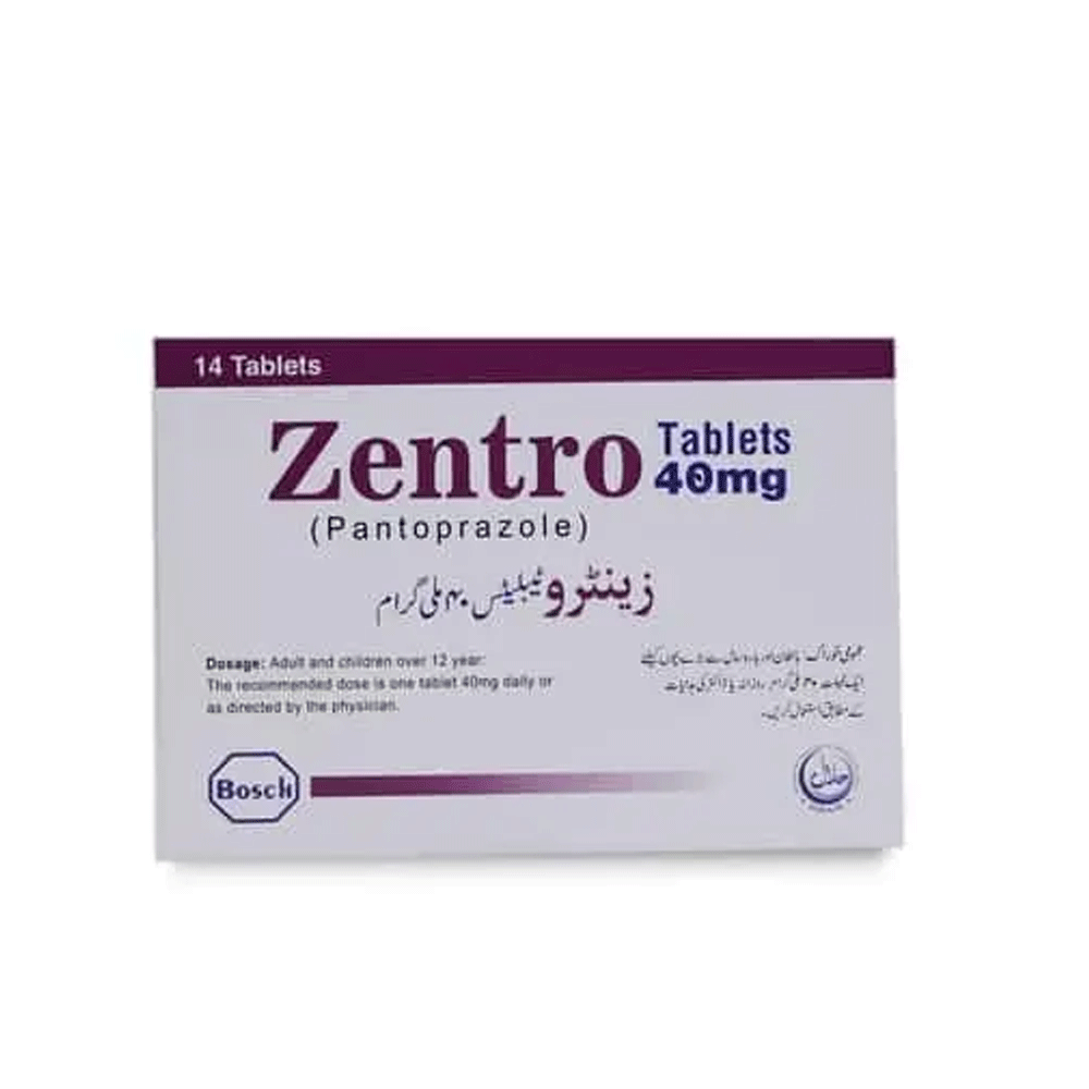Zentro 40mg Tab 14s Box