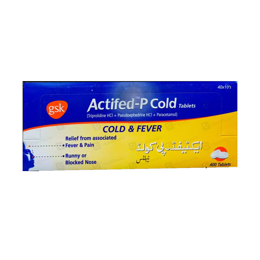 Actifed-p Tab Strip (local) - Snapcart.pk