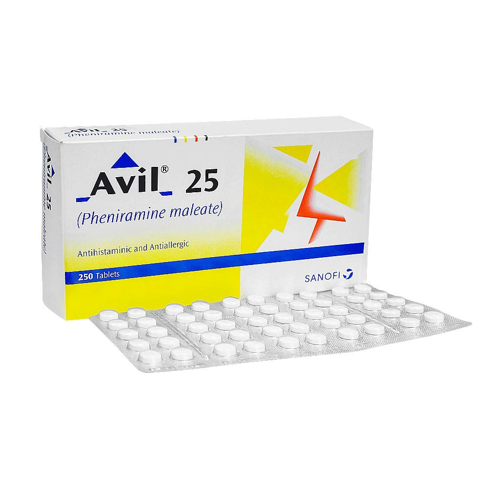 Avil 25mg Tab 10s Strip