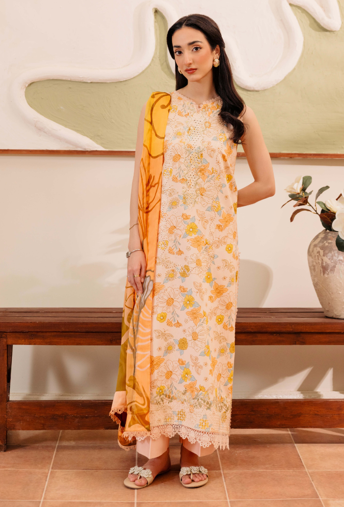 Miral By Humdum Unstitched 3 Piece Digital Printed Viscose Winter Suit-D02