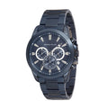 Michael Fellini Navy blue Stainless Steel Navy Blue Dial Quartz Watch for Gents - MF2245-4