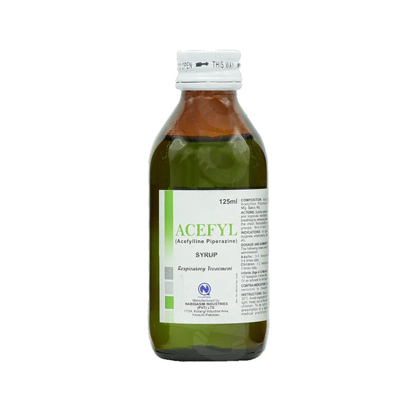 Acefyl Resp Syp 125ml (green) - Snapcart.pk