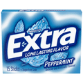 Extra Peppermint Gums 15sticks