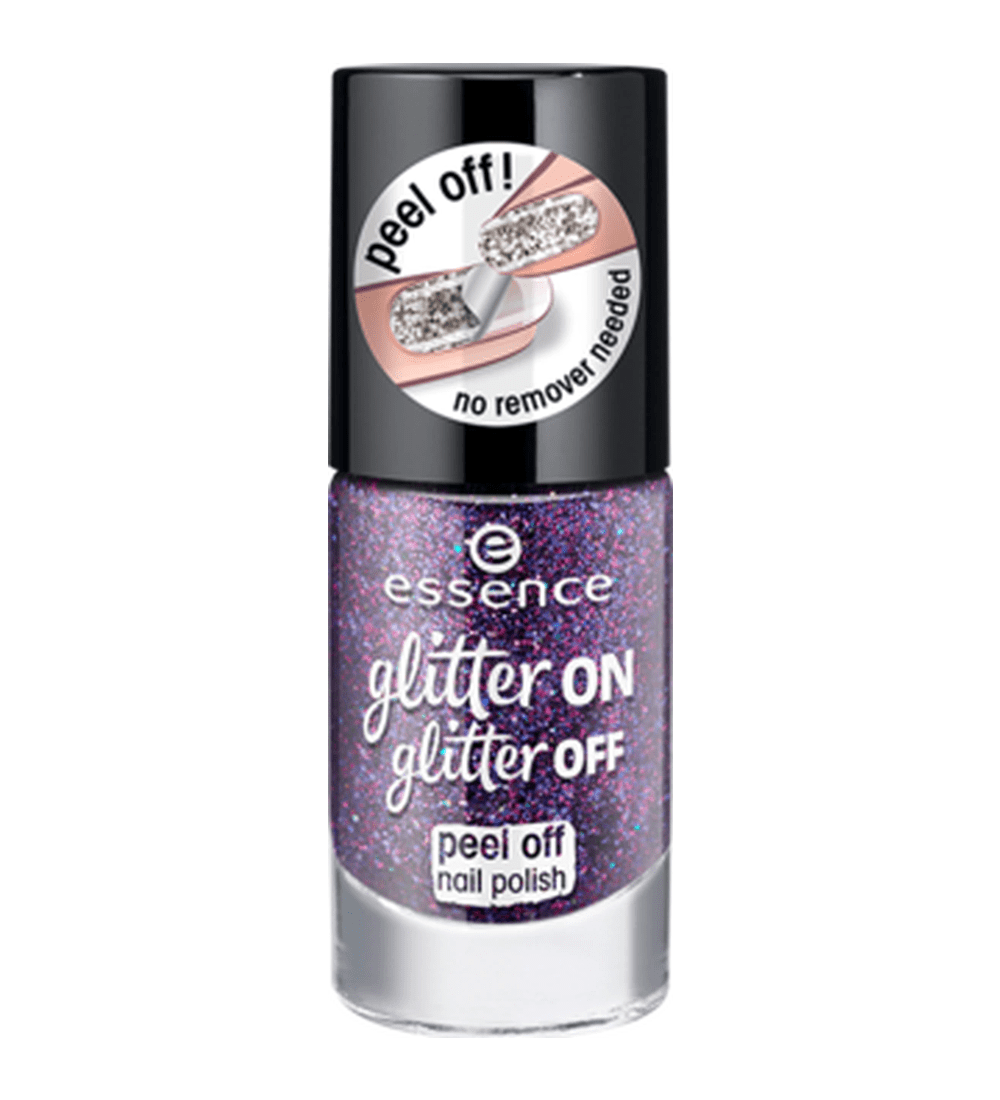 Essence-  Glitter On Glitter Off Peel Off Nail Polish- 04