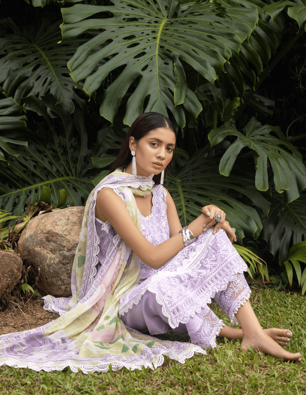 Tahra By Zainab Chottani Embroidered Lawn Suits Unstitched 3 Piece POPPY PETALS 6A