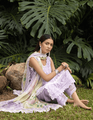 Tahra By Zainab Chottani Embroidered Lawn Suits Unstitched 3 Piece POPPY PETALS 6A