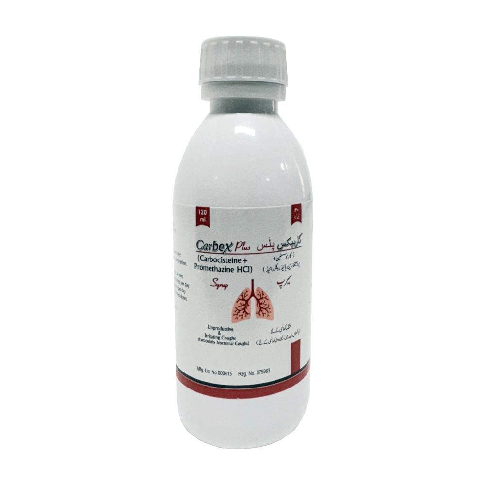 Carbex Plus Syrup 120ml