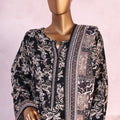 Bin Saeed Stitched 3 Piece Exclusive Printed Khaddar Vol-04 Collection'2025-WK-2394-Black