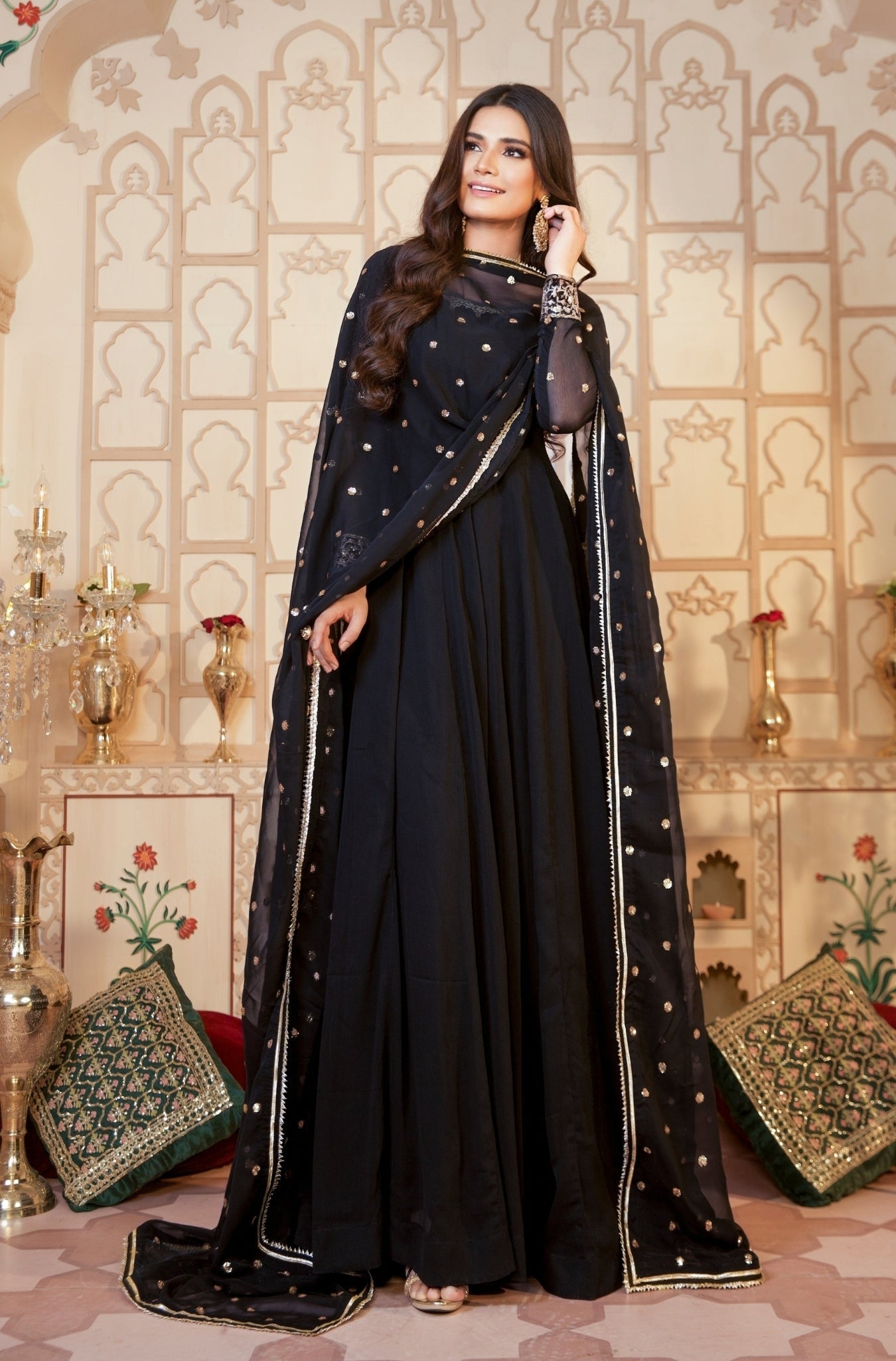 Kalidaar Frocks By Asma & Sidra Stitched Formals Suit-SITARAH