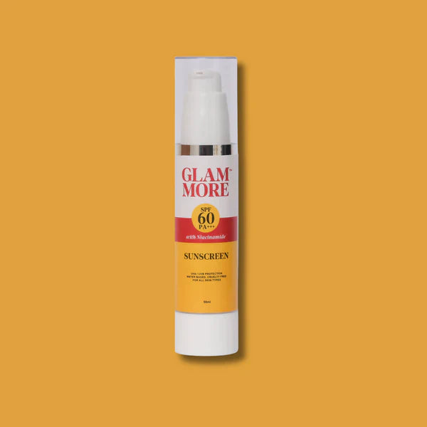 GlamMore - Sunscreen SPF 60 PA+++ With Niacinamide