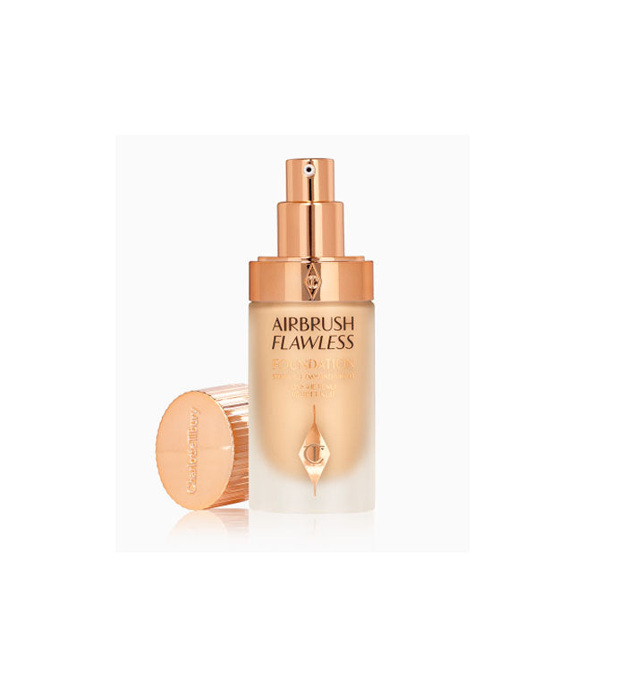 Charlotte Tilbury- Airbrush Flawless Foundation- 5.5 Warm- Golden peach, 30 ml