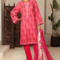 Bin Saeed Stitched 3 Piece Printed Lawn Collection'2025-NSM-2441-Pink