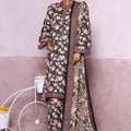Bin Saeed Stitched 3 Piece Exclusive Printed Khaddar Vol-06 Collection'2025-WK-2446-Black