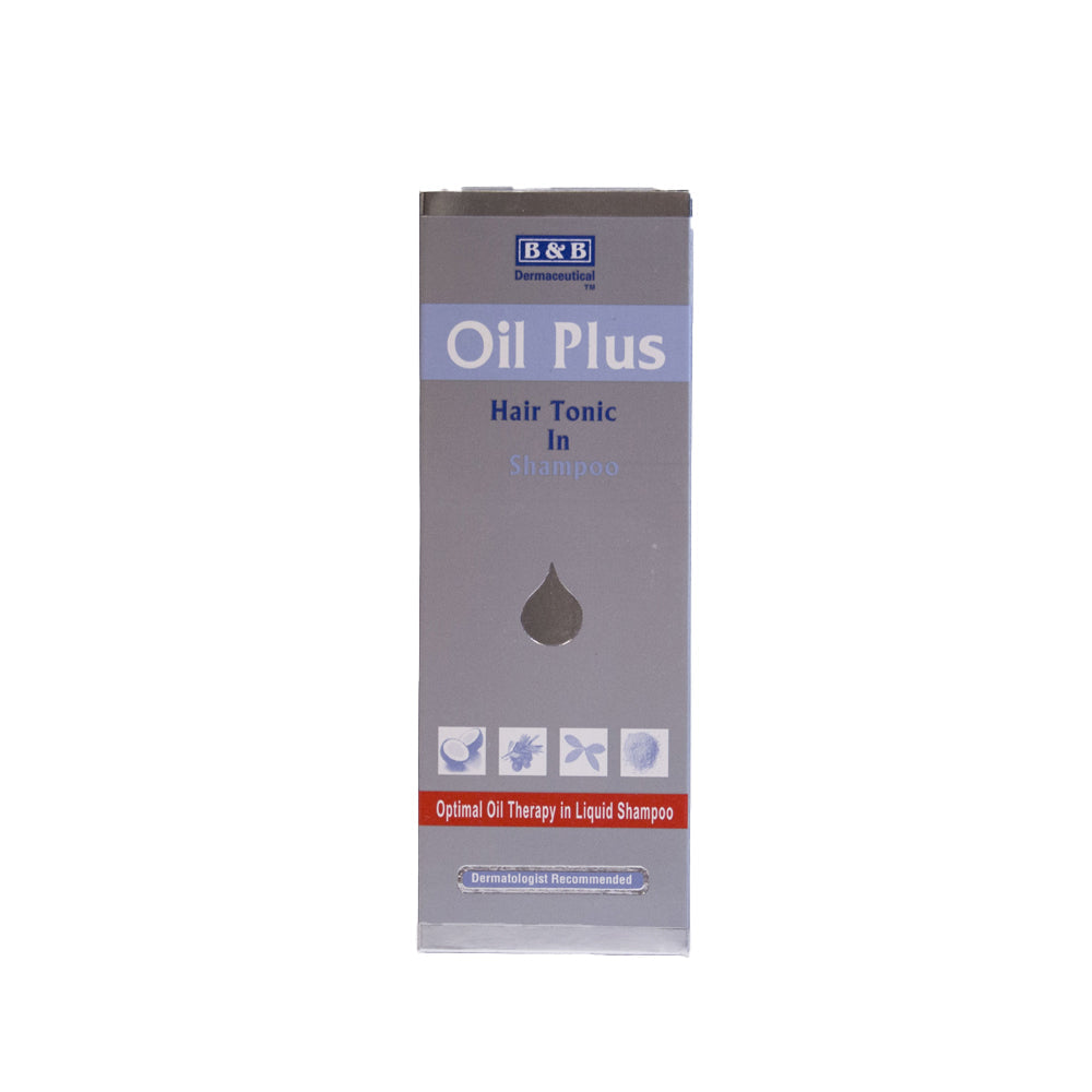B&b Oil Plus Hair Tonic In Shampoo 280ml - Snapcart.pk