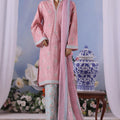 Bin Saeed Stitched 3 Piece Exclusive Printed Cotton Vol-04 Collection'2025-WC-2494-Pink