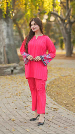 Dhaga Stitched 2 Piece Crepe Collection'2025-Senore