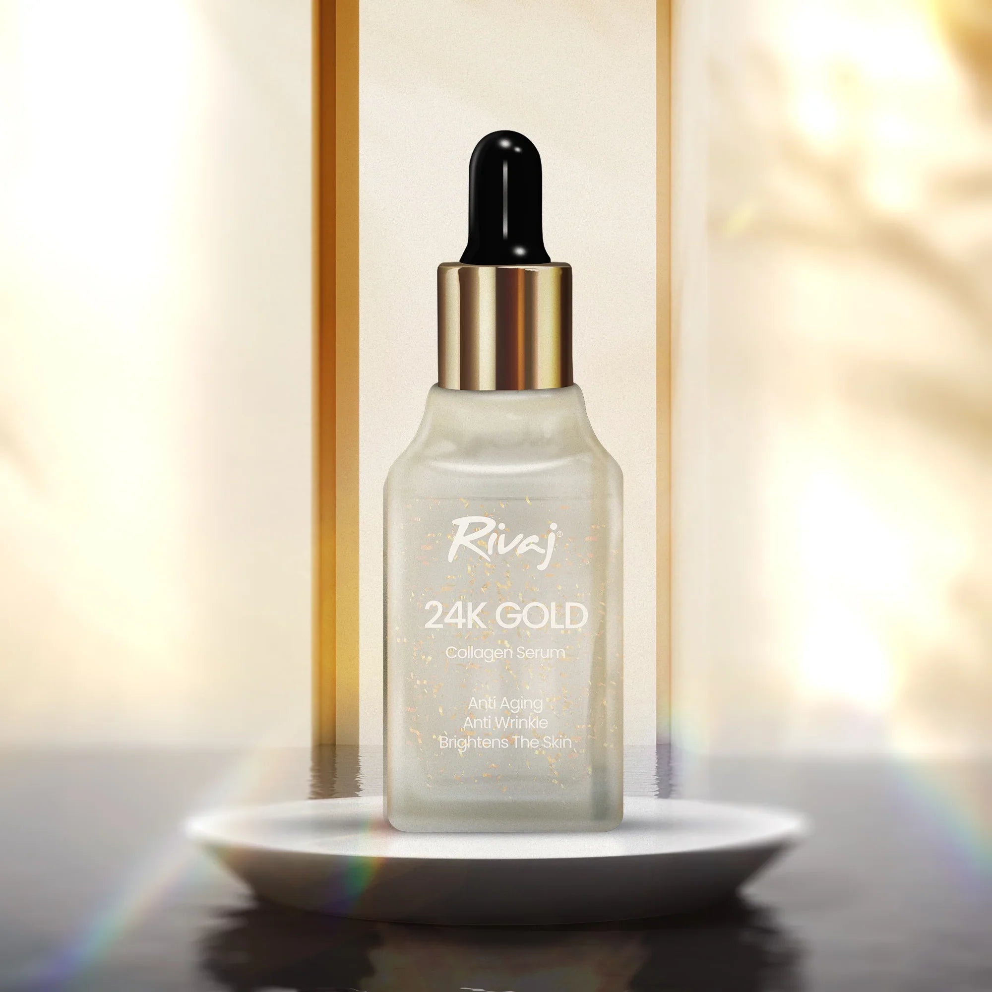 Rivaj - Face Serum - 24k Gold - 30Ml