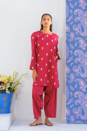 Dhaga Stitched 2 Piece Lawn Collection'2025-Matching separate 0024