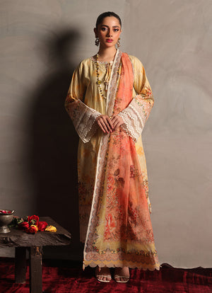 Zlooms 3 Pc Dobby Unstitched Suit - ZL25-C08-05