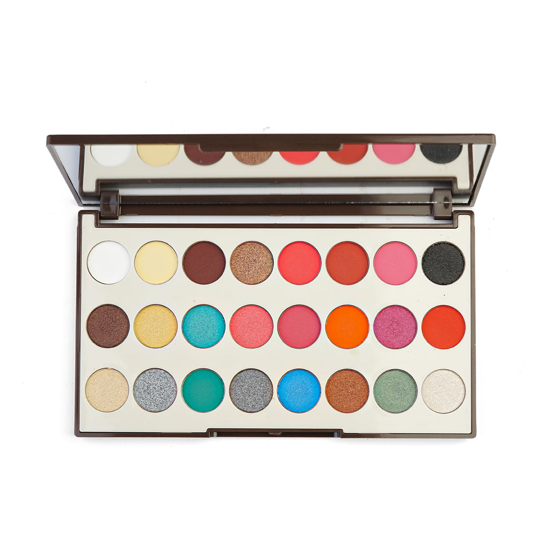 Sweetface - 24 Color Silky & Velvet Eyeshadow Pallet