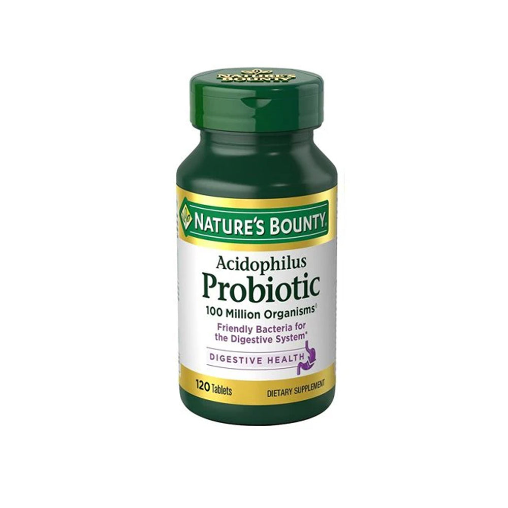 Natures Bounty Probiotic 100 Million Tab 100s - Snapcart.pk