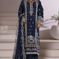 Sada Bahar Stitched 3 Piece Luxury Viscose Winter Vol-01 Collection'2025-LEV-252-Blue