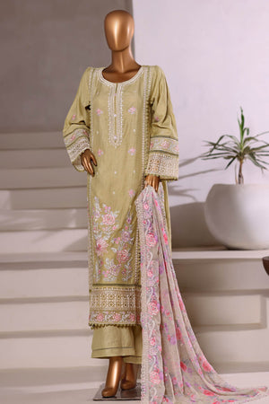 Sada Bahar Stitched 3 Piece Luxury Viscose Winter Vol-01 Collection'2025-LEV-255-Pista