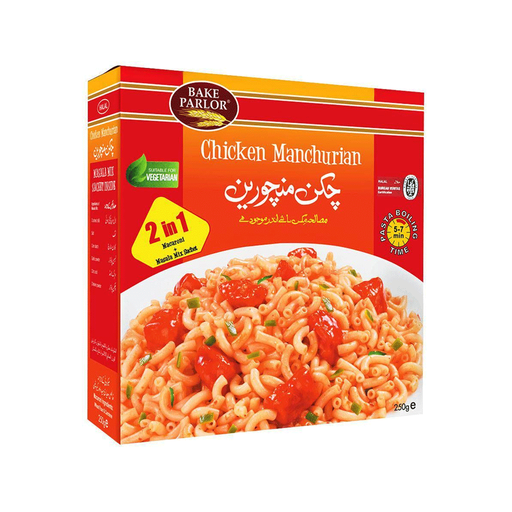 Bake Parlor Macaroni Chicken Manchurian 250g - Snapcart.pk