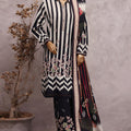 HZ Stitched 3 Piece Khaddar Prints Vol-02 Suit-KPT-2577
