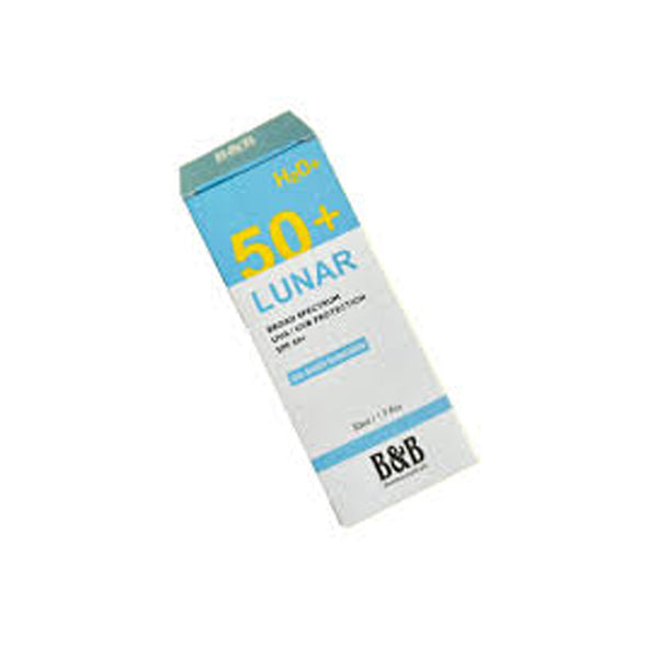 B&b 50+ Lunar Gel Sunscreen 50ml - Snapcart.pk