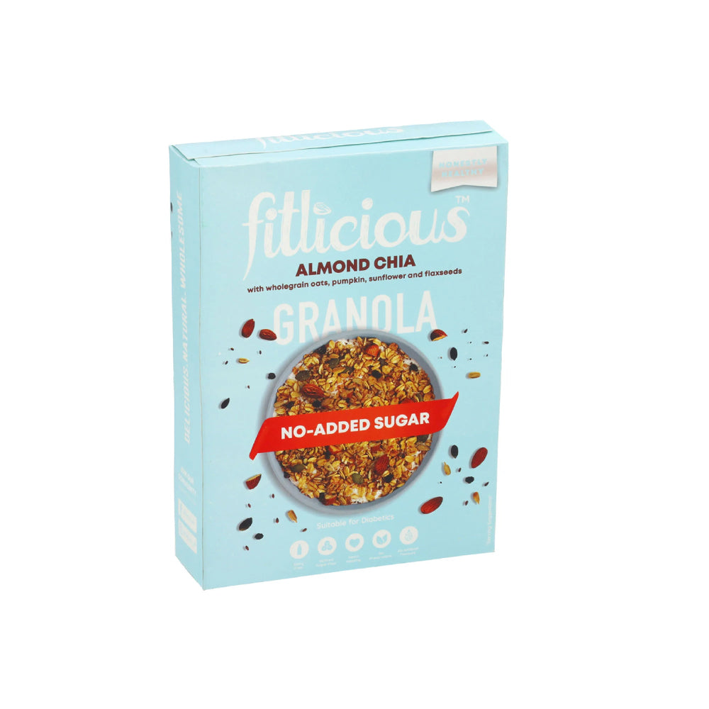 Fitlicious Almond Chia Garnola 450g - Snapcart.pk