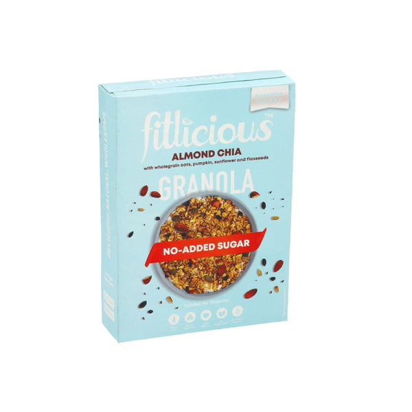 Fitlicious Almond Chia Garnola 450g - Snapcart.pk