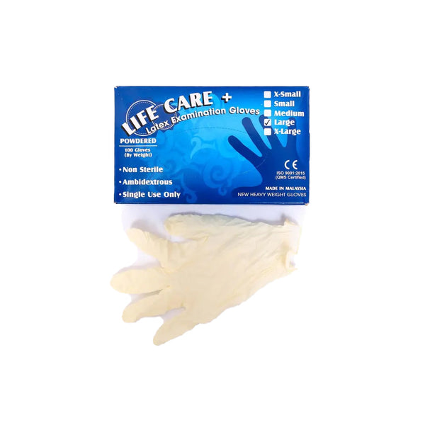 Life Care Surgical Gloves Medium 100s - Snapcart.pk