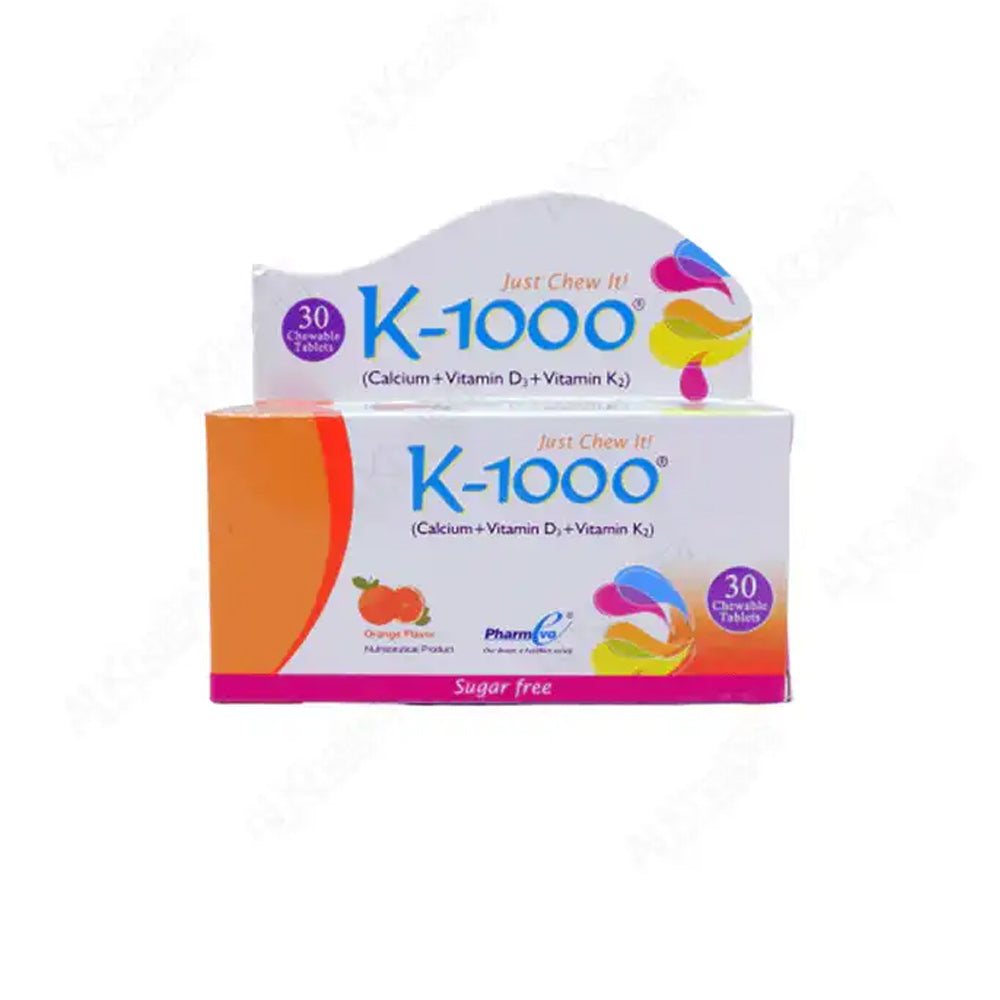 K-1000 Sugar Free Chewable Tab 30s - Snapcart.pk