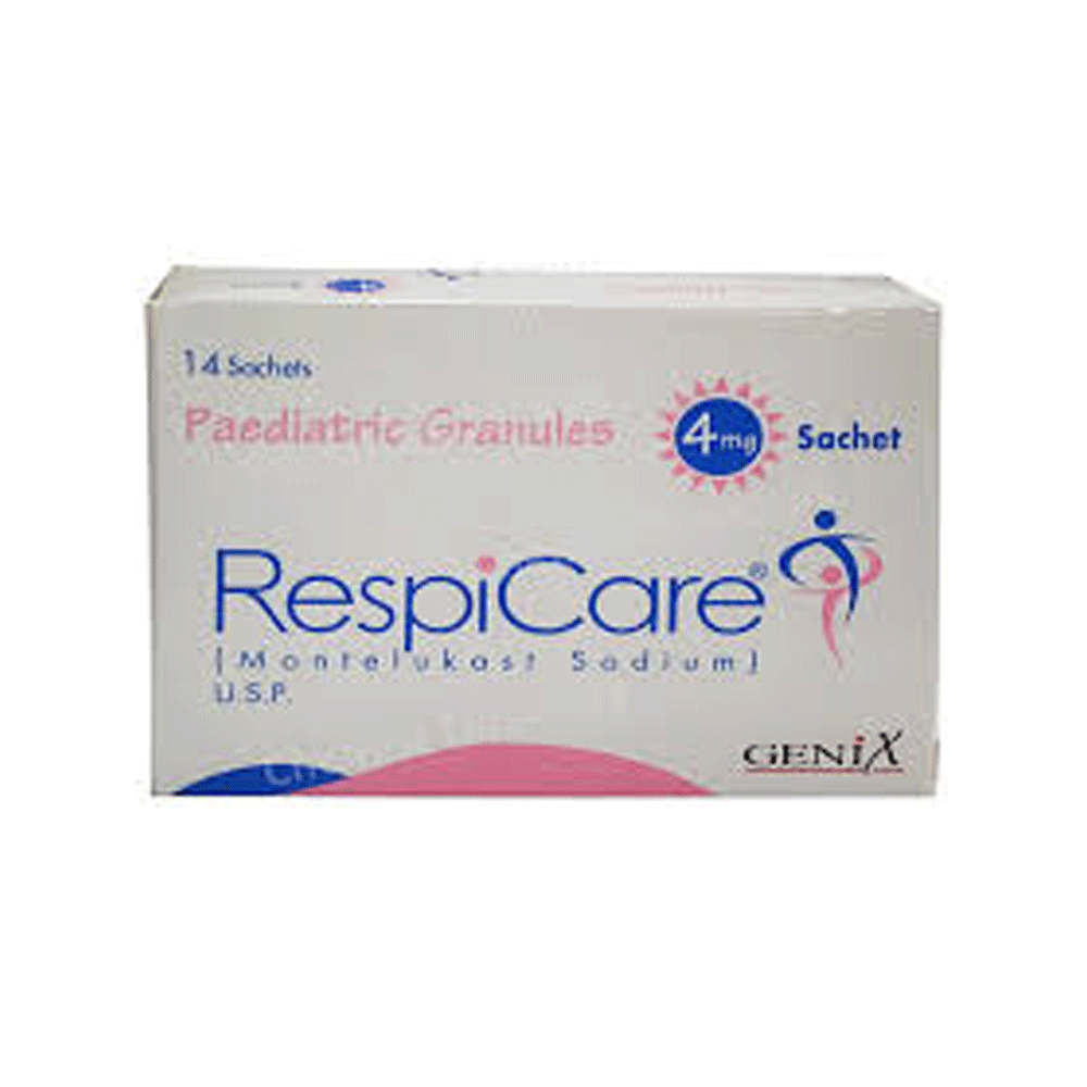 Respicare 4mg Tab 14s Box