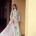 Feathers Unstitched 3 Piece Digital Printed Lawn Summer Suit-RAYLINN-FT542