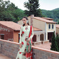 Feathers Unstitched 3 Piece Digital Printed Lawn Summer Suit-FLORESSA-FT530