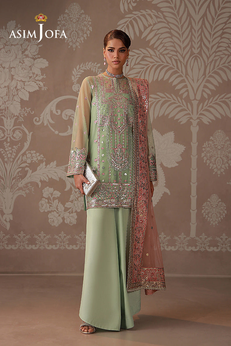Zari By Asim Jofa Unstitched 3 Piece Festive Formals Suit-AJULD-10
